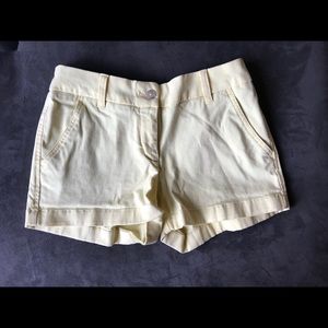 Southern tide yellow shorts
